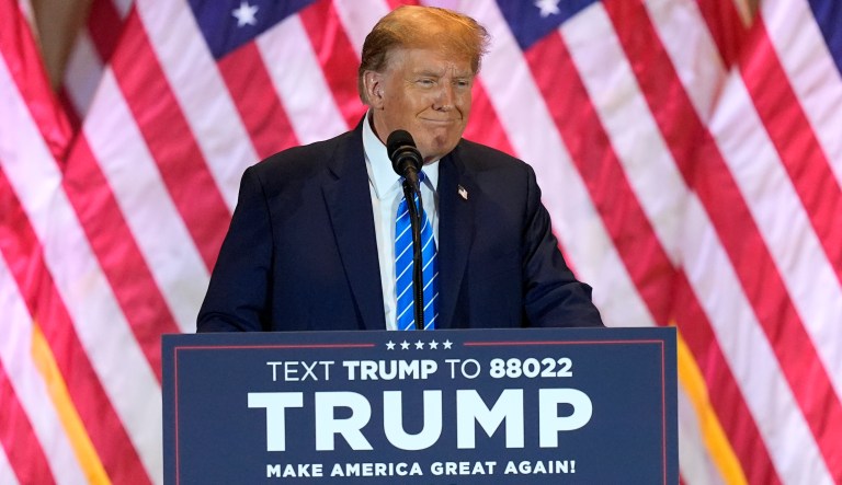 Trump doubles up Biden’s fundraising in Georgia as Fani Willis fight runs in background