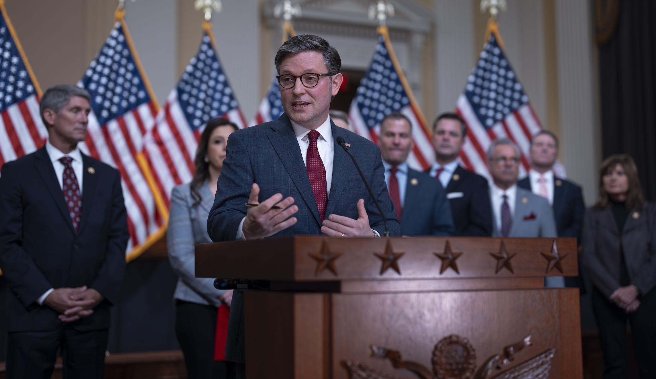 GOP firebrands reveal why they aren’t planning on taking away Johnson’s gavel