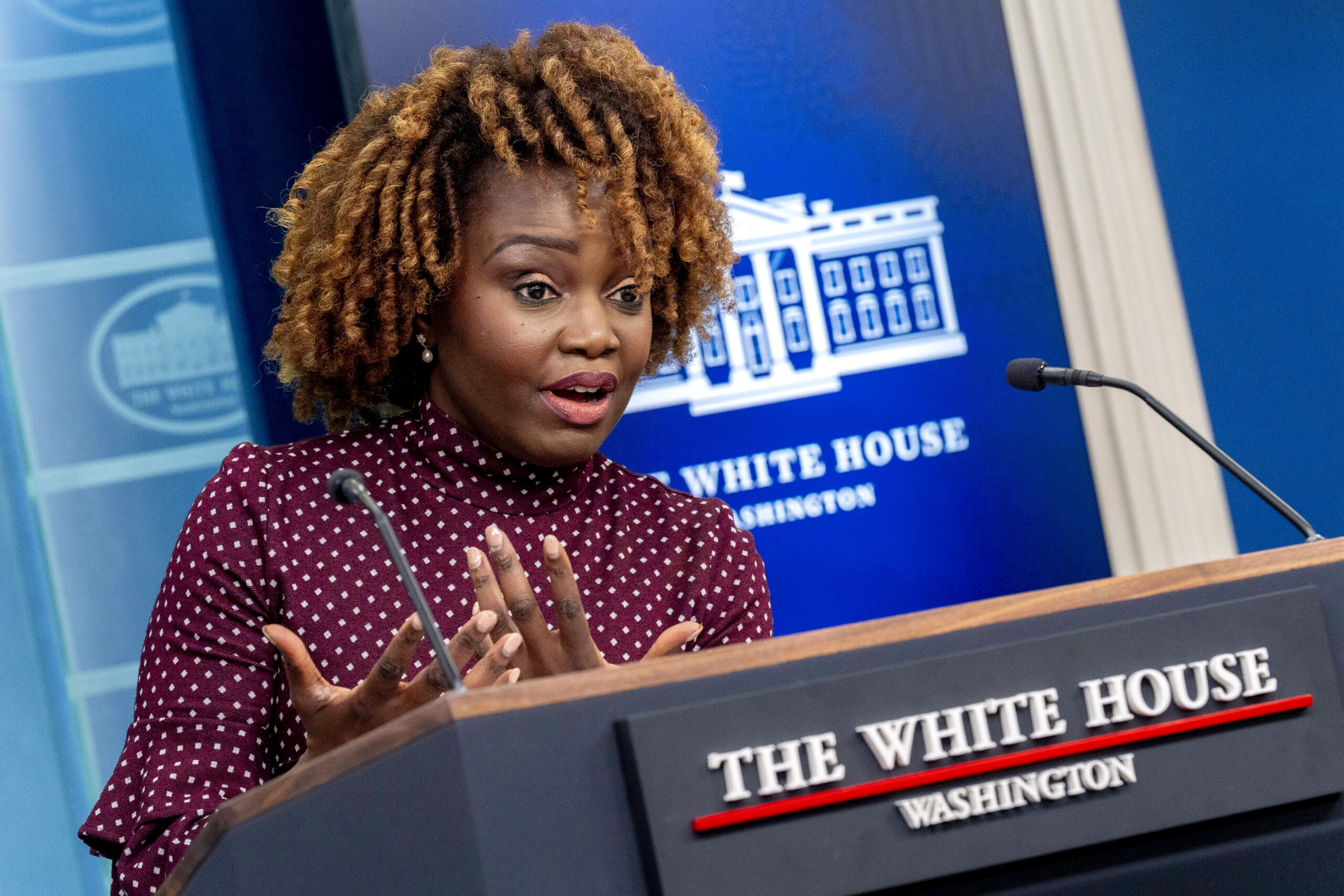 White House dodges Biden-Trump debate questions, Trump responds