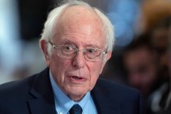 Bernie Sanders snaps at reporter in tense exchange about his workweek bill
