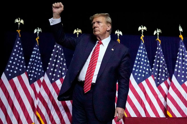 Trump reaches delegate threshold for 2024 Republican nomination Trump reaches delegate threshold for 2024 Republican nomination