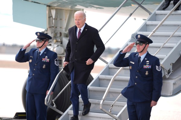 Biden hammers Trump in New Hampshire on tax cuts and entitlements