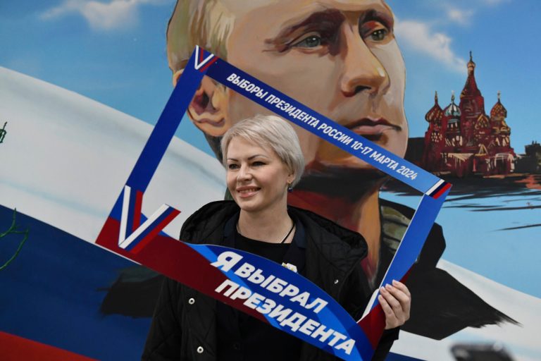 Putin wins Russian presidential election with nearly 88% of the vote, early projections show