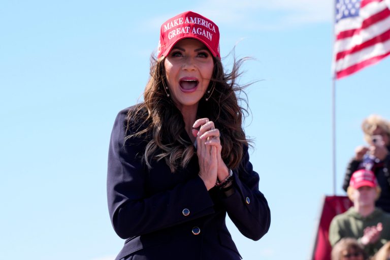 Kristi Noem warns ‘enemy among’ US landowners