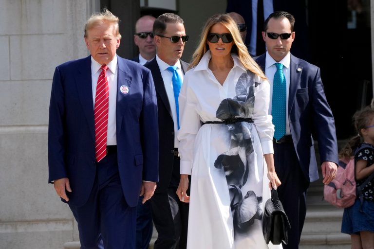 Melania Trump joins husband on Florida campaign trail and teases bigger role: ‘Stay tuned’
