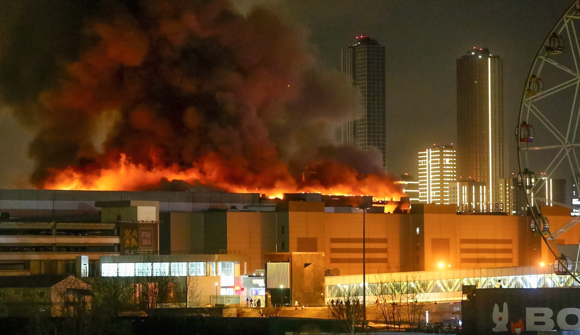 Over 100 killed after gunmen open fire at Moscow concert hall, ISIS claims responsibility