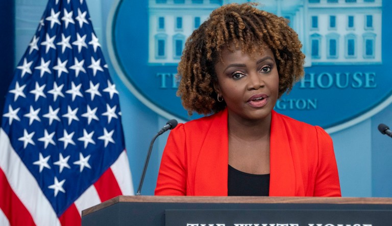 WATCH LIVE: Karine Jean-Pierre holds White House press briefing
