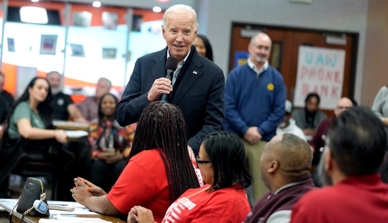 Go blue: Democrats blitz Michigan enthusiasm as Biden falls to Trump in the polls