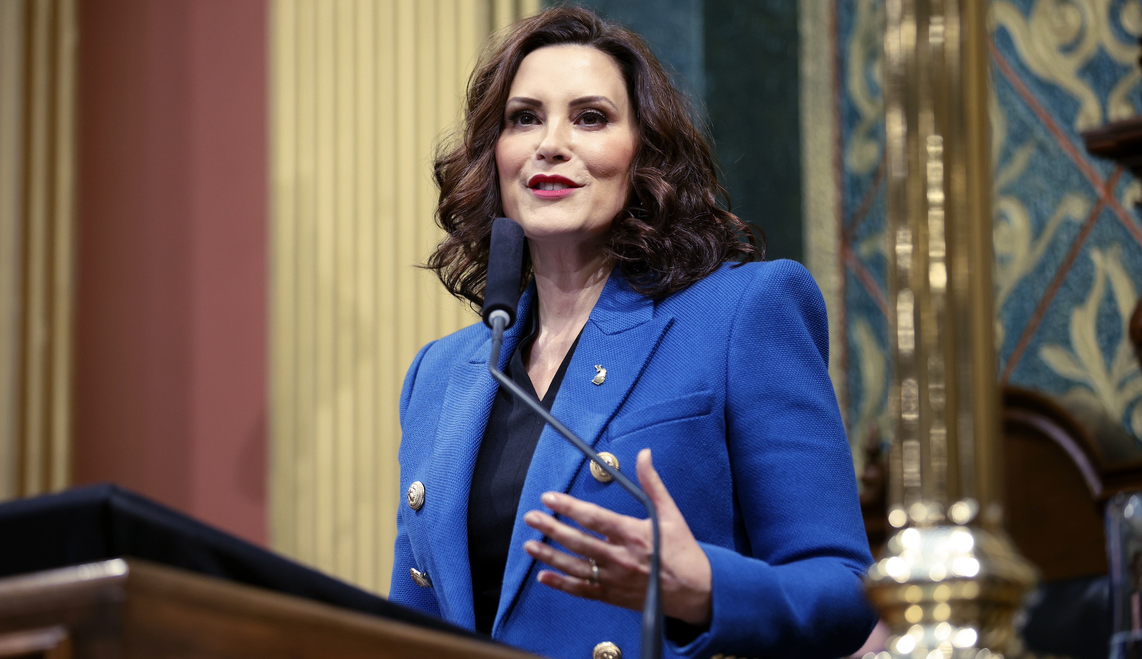 Whitmer looks to cut millions in funding for watchdog group that gave her failing grades