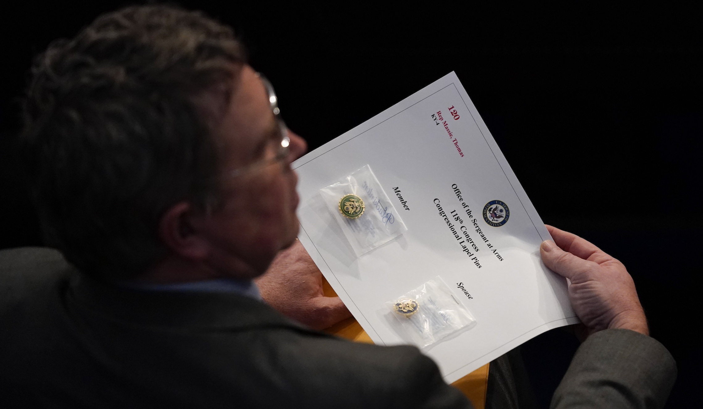 Politics of the pin: GOP leaders spent $40,000 on new access pins to avoid Green New Deal connotation