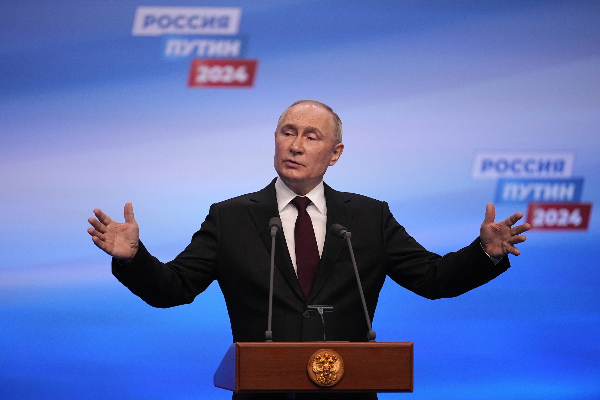 White House says there was ‘nothing free or fair’ about Putin reelection