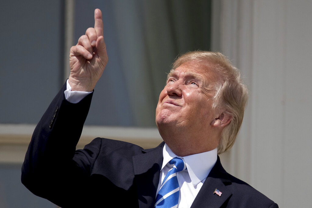 Biden posts solar eclipse warning: ‘Don’t be silly’