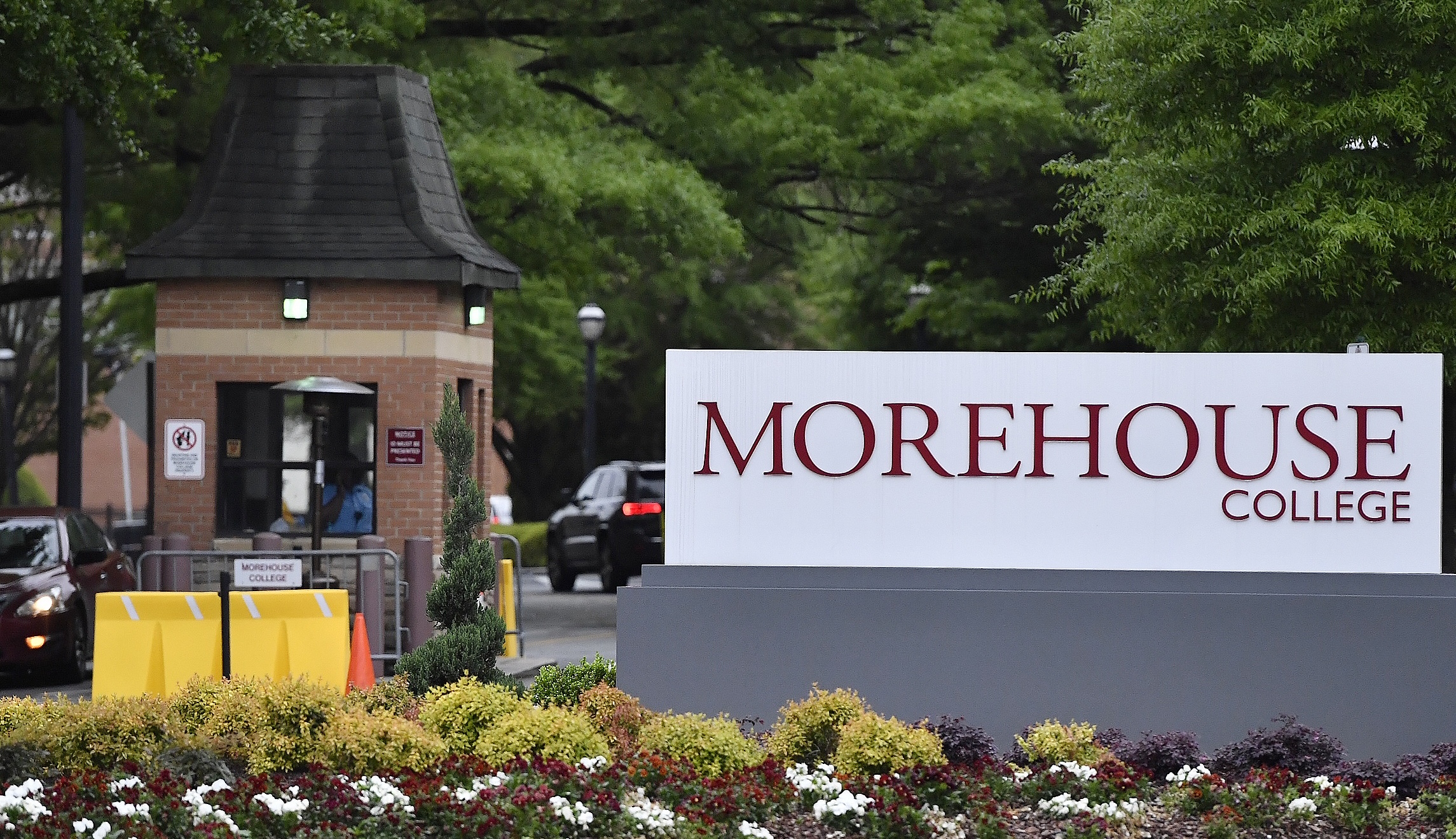Biden shakes off protest fears at Morehouse for Georgia battleground gains