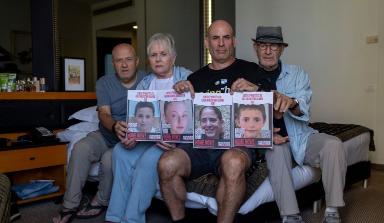 Father of American hostage held by Hamas calls for Trump to speed up deal