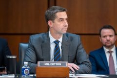 Tom Cotton stands by comment moving ‘pro-Hamas lunatics’ off the highway
