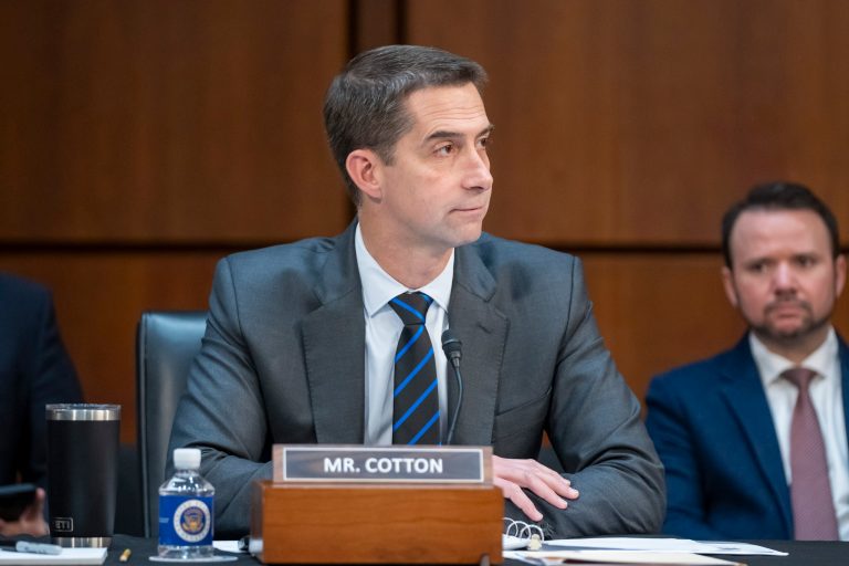 Tom Cotton stands by comment moving ‘pro-Hamas lunatics’ off the highway