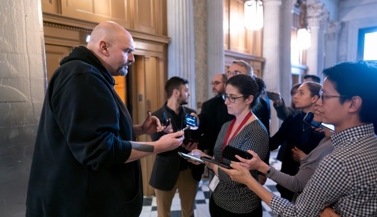 Fetterman trolls Menendez for apparent defense strategy: Throwing ‘wife under the bus’