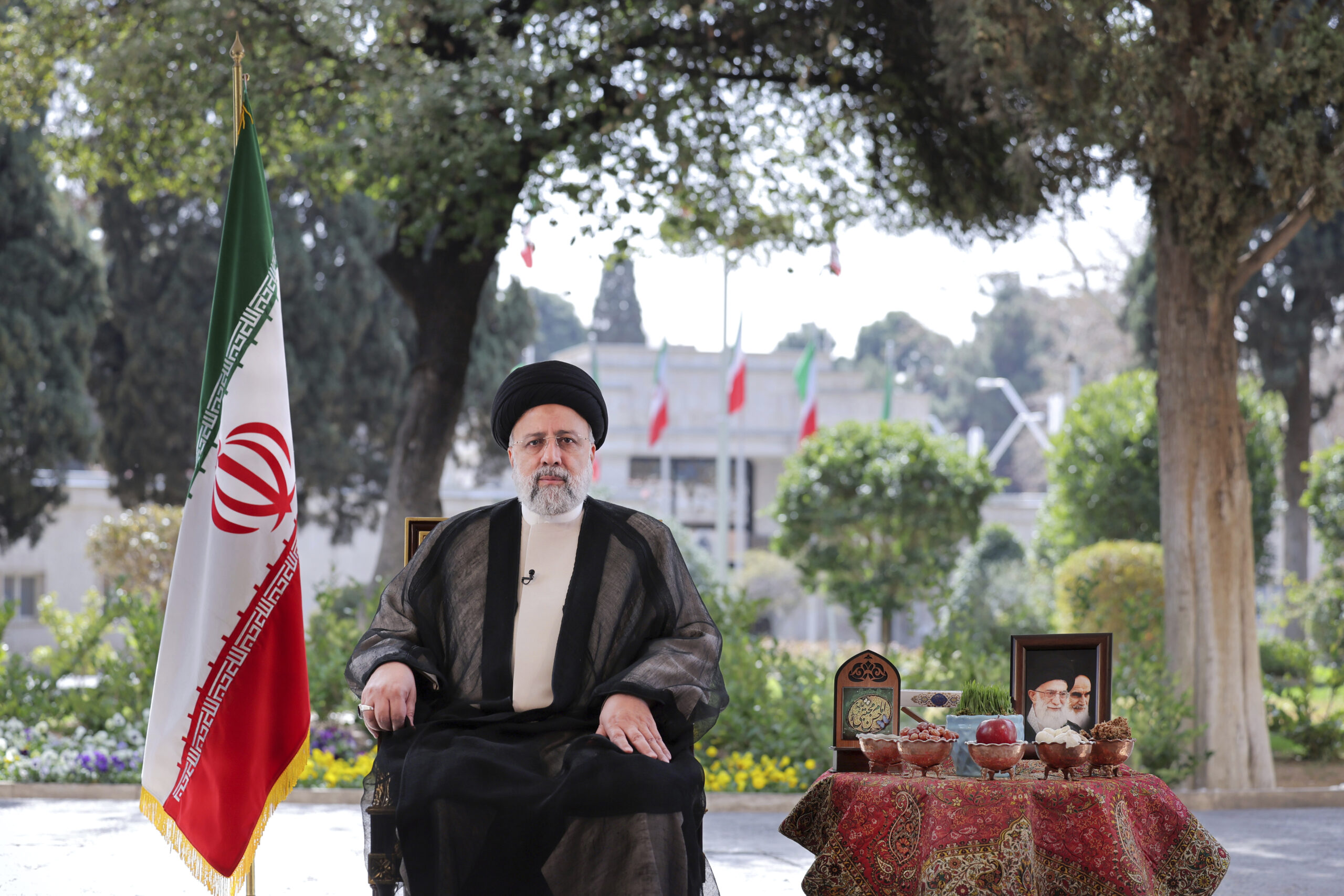 Helicopter carrying Iran’s president suffers a ‘hard landing,’ state TV says, and rescue is underway