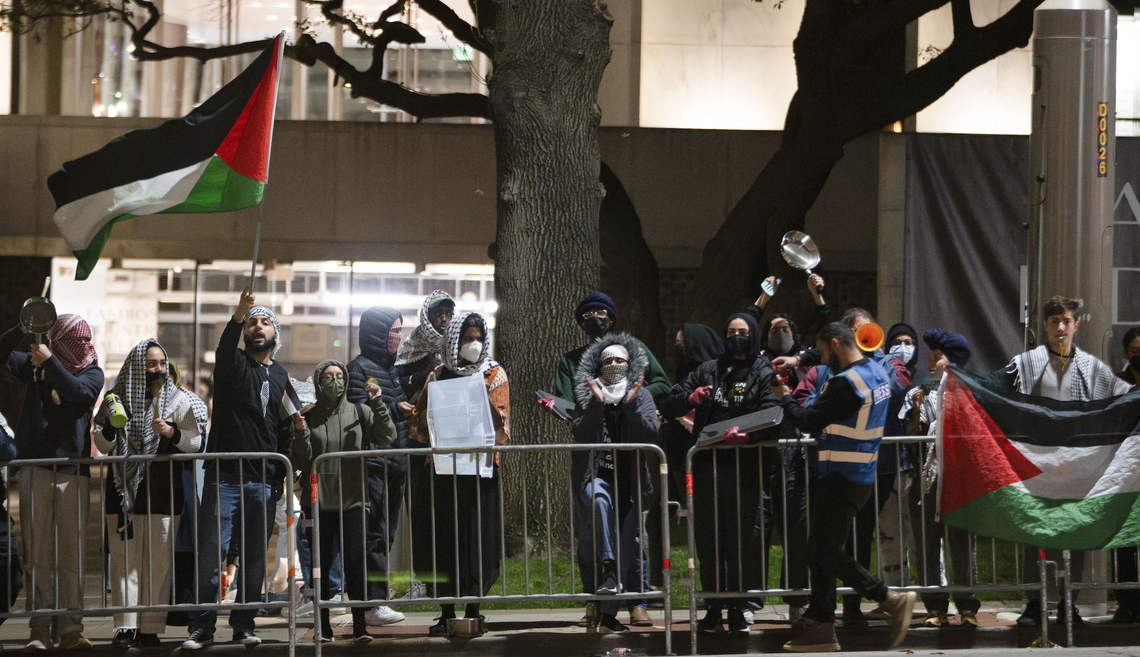 Anti-Israel protesters tried to keep Biden up at night with ‘Genocide Joe’ chants