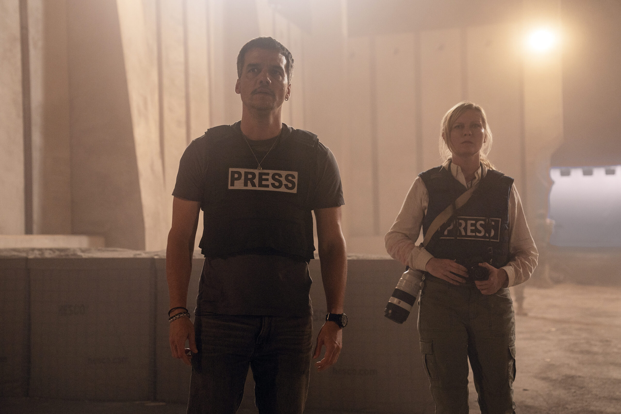 Civil War cast argues film is political without ‘an ideological agenda’
