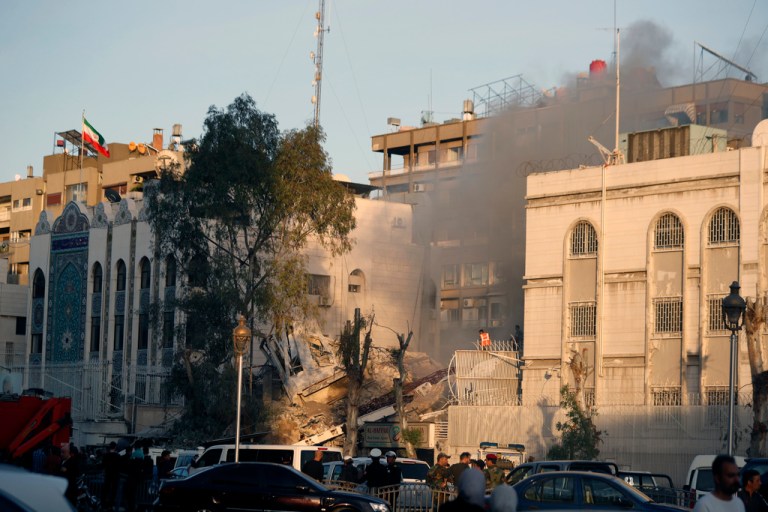 Israel sends a message to Iran via Damascus