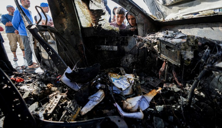 International aid workers killed by Israeli strike in Gaza