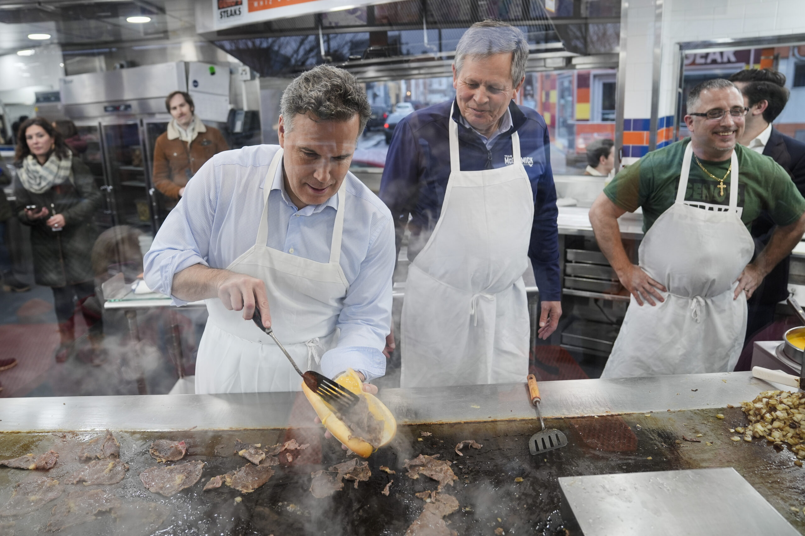 McCormick stops at Geno’s in Philadelphia