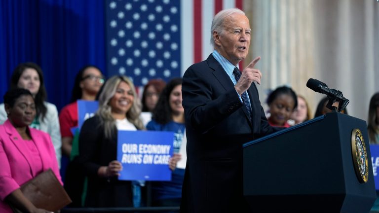 Biden economic policy targeted in latest GOP fundraising group’s six-figure ad buy