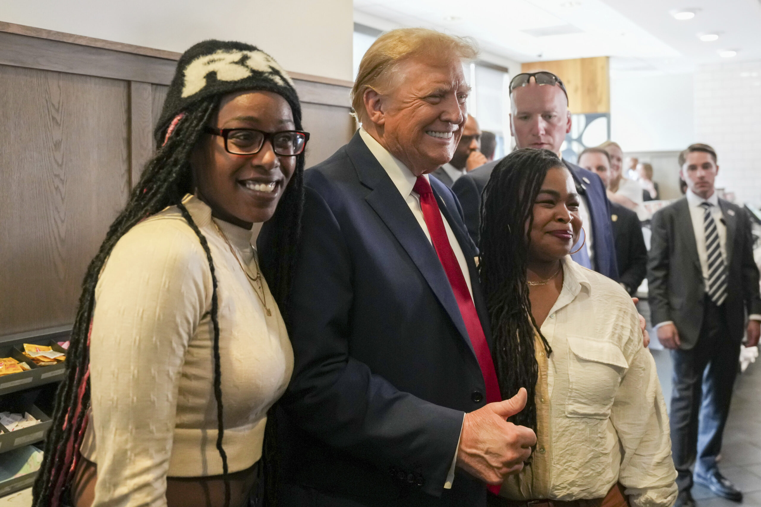 Woman who met Trump at Atlanta Chick-fil-A says young black voters see him as honest