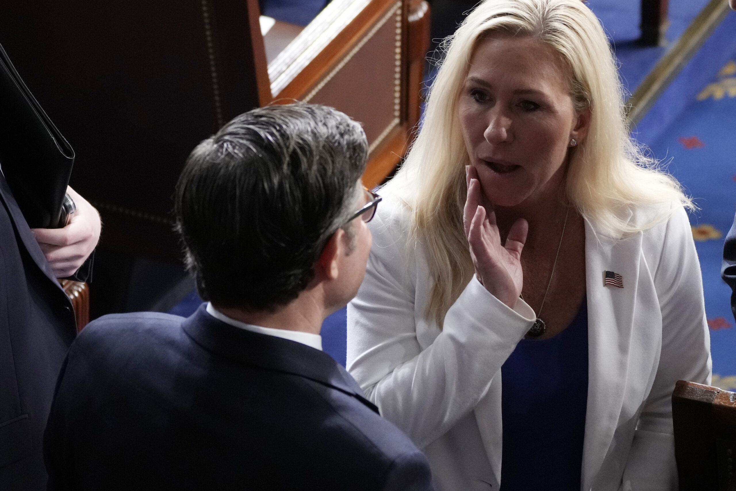 Bipartisan House kills MTG motion to oust Johnson as speaker