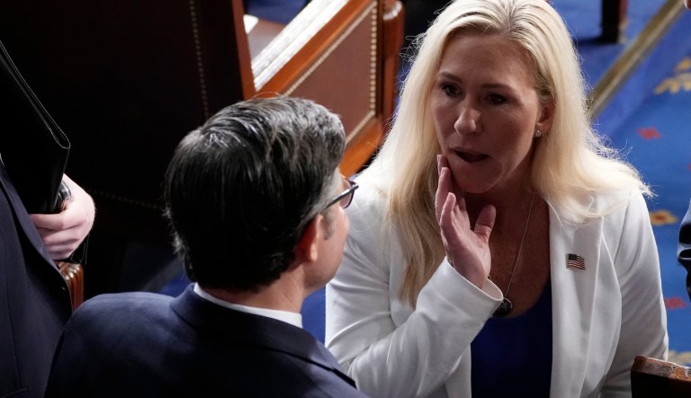 MTG lays out ‘respectful’ plan she has to boot Mike Johnson