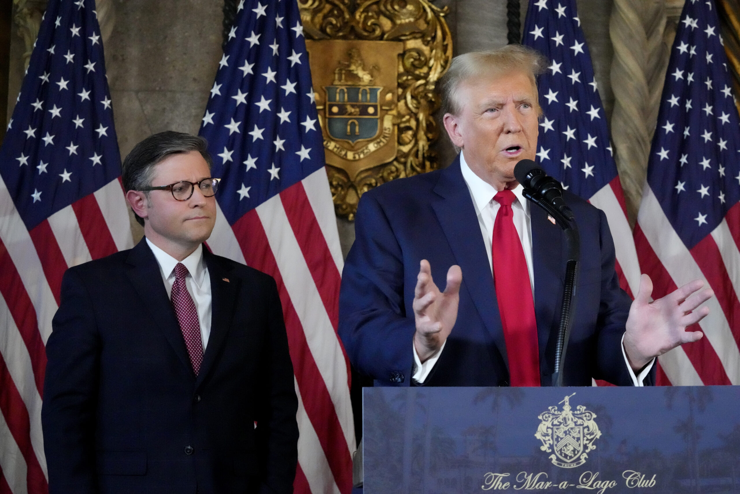 Trump stretches influence over GOP as Johnson seeks to retain speakership