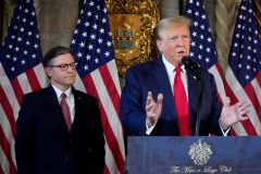 Trump stretches influence over GOP as Johnson seeks to retain speakership