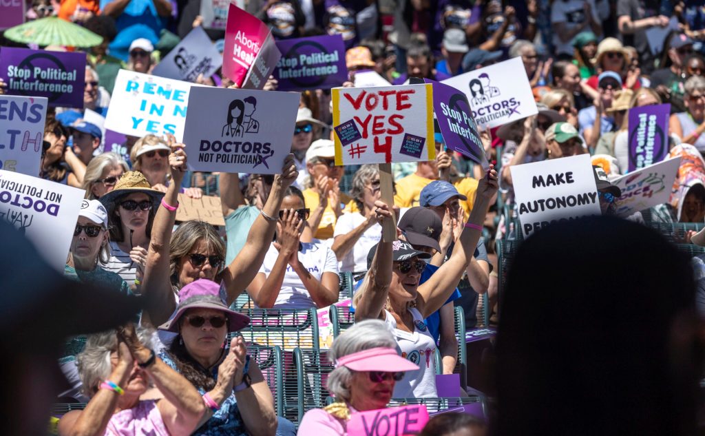 Florida abortion amendment appears to be falling short in early polling