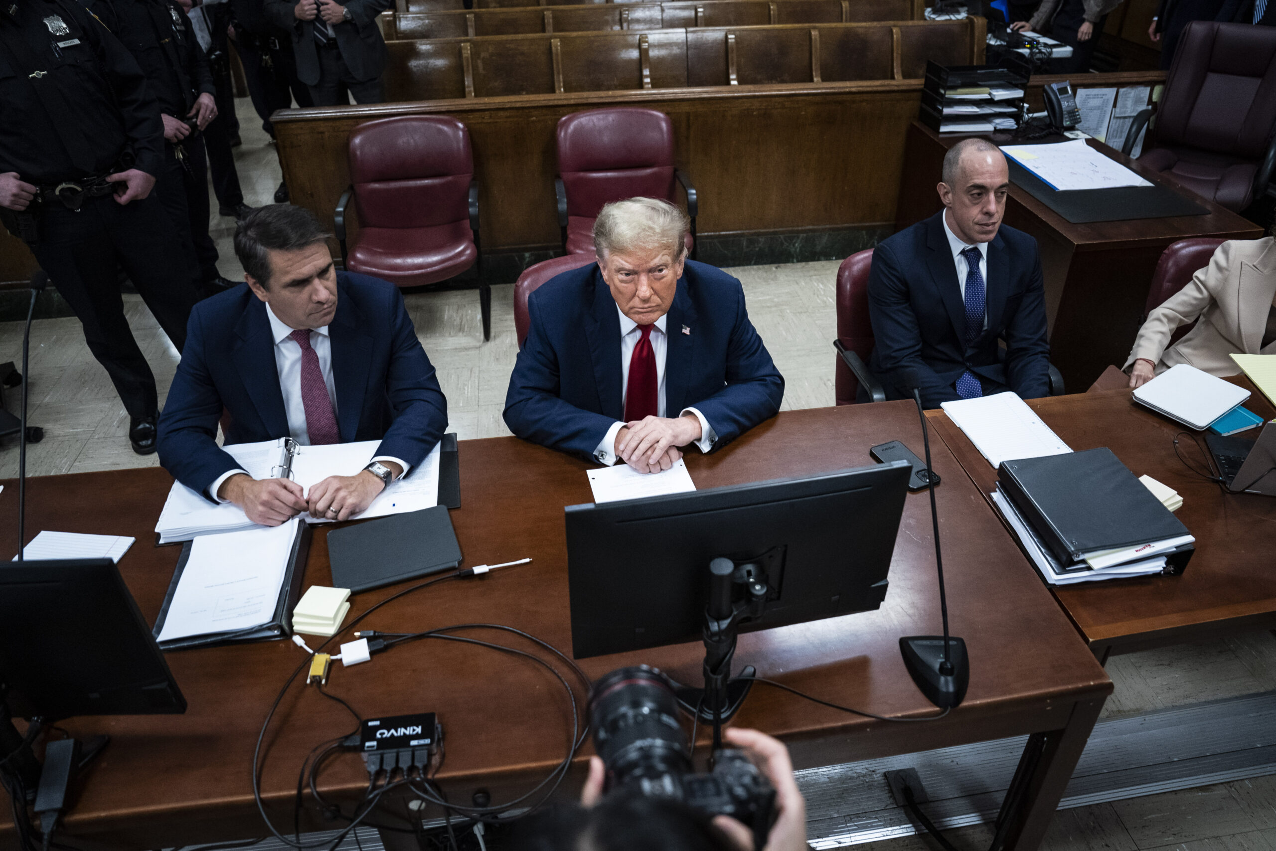 The Trump hush money trial is a circus full of questionable characters