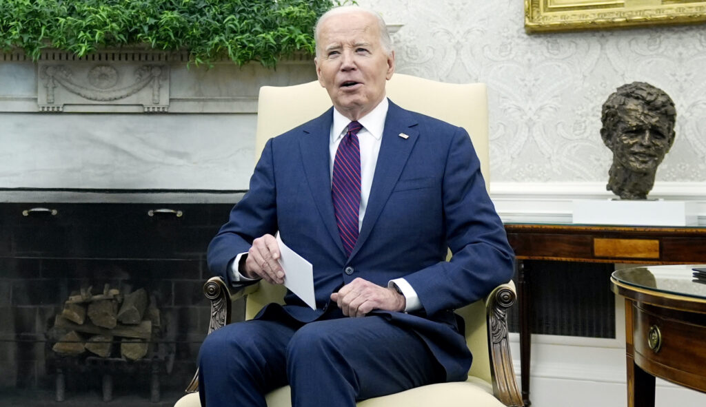 Biden’s allocation of funds for college get-out-the-vote programs may violate the law