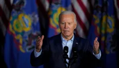 Democrats experience hope and fear as Biden nips at Trump’s heels