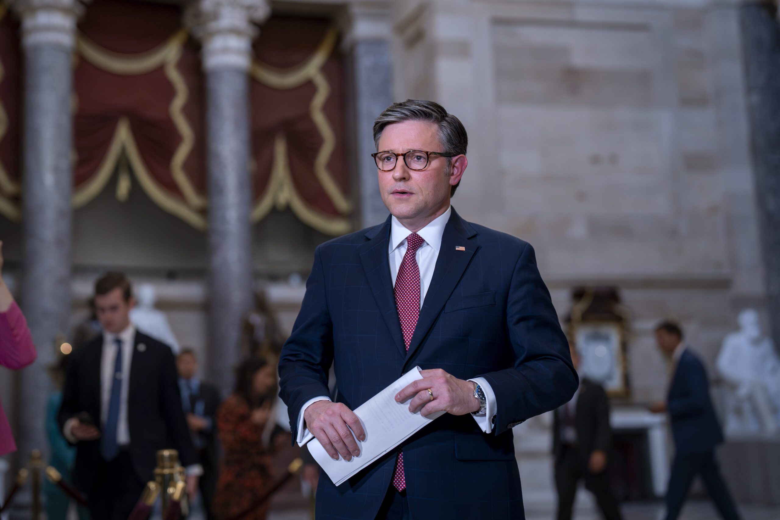 Johnson rebuffs rule change that could save his House speakership