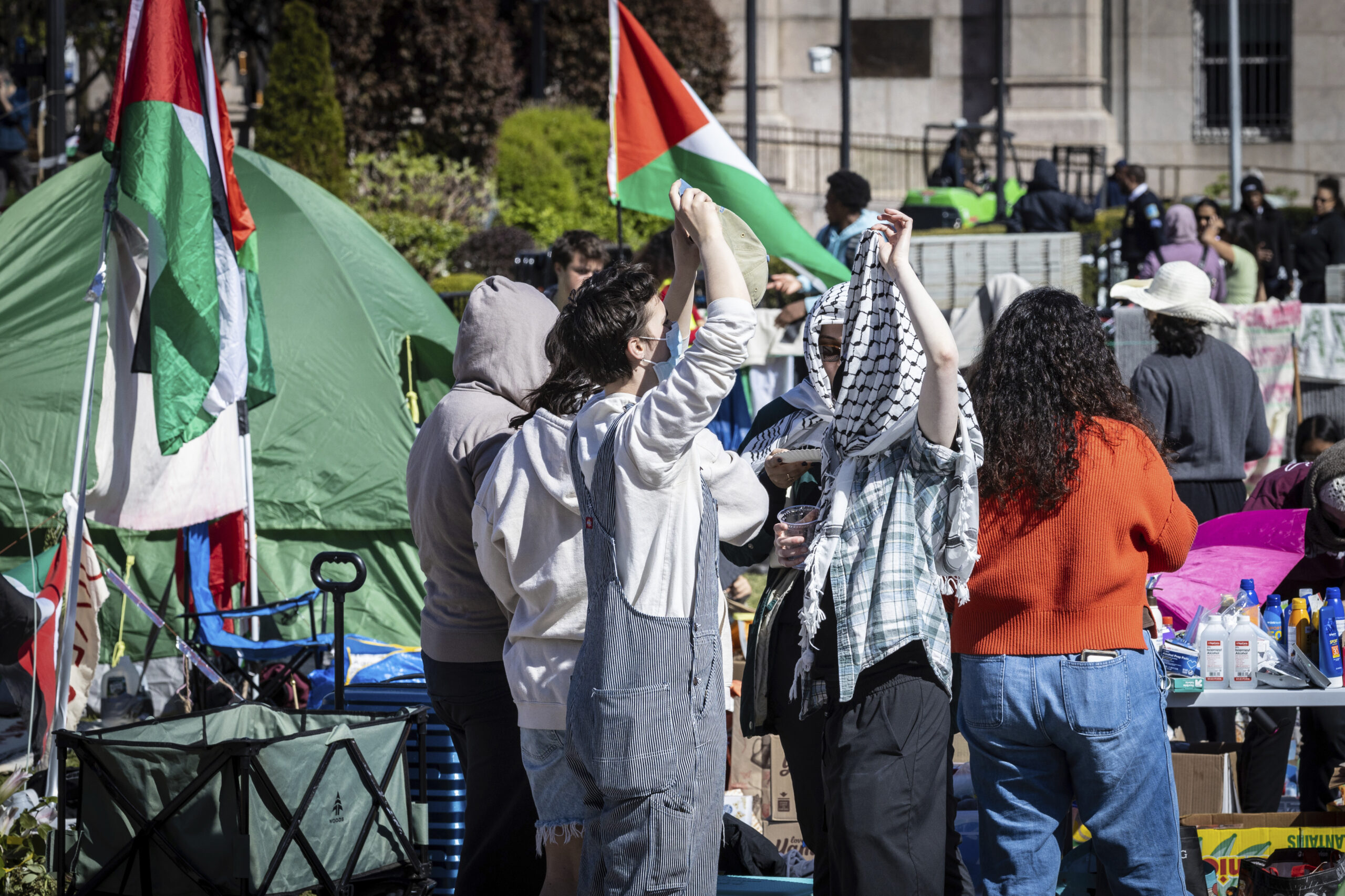 Outspoken pro-Israel Columbia professor denied entry into ‘liberated zone’ encampment