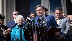 Columbia protests give Mike Johnson chance to turn page on Ukraine divisions