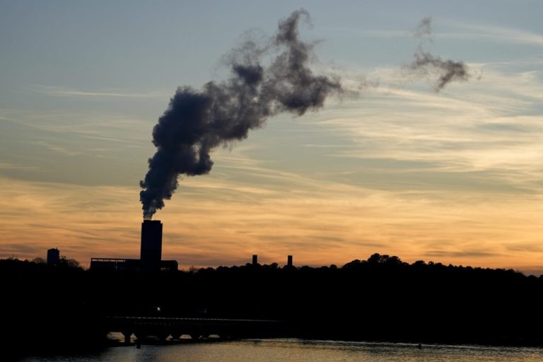 The Marshall Steam Station coal power plant operates March 3, 2024, near Mooresville, North Carolina.
