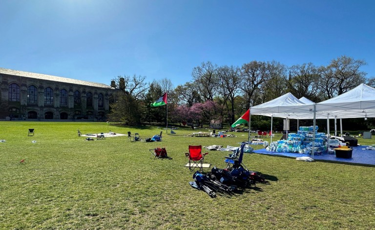 Northwestern University protesters begin taking down encampment after likely first-of-its-kind agreement