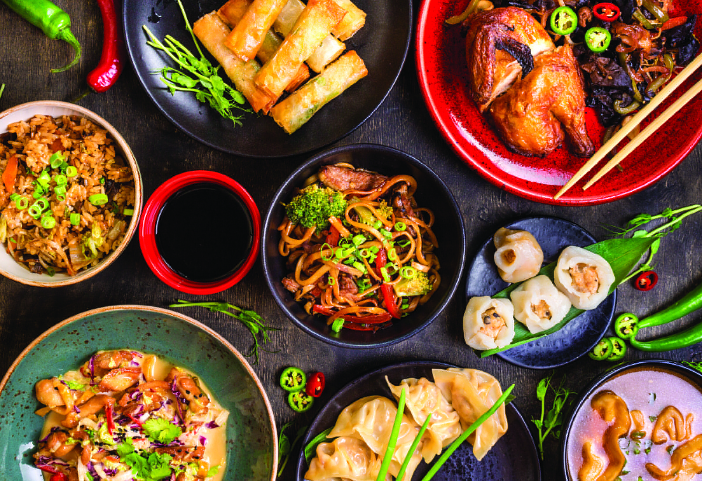 The many tributaries of the river of Chinese food