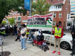 George Washington University erupts with pro-Palestinian protests