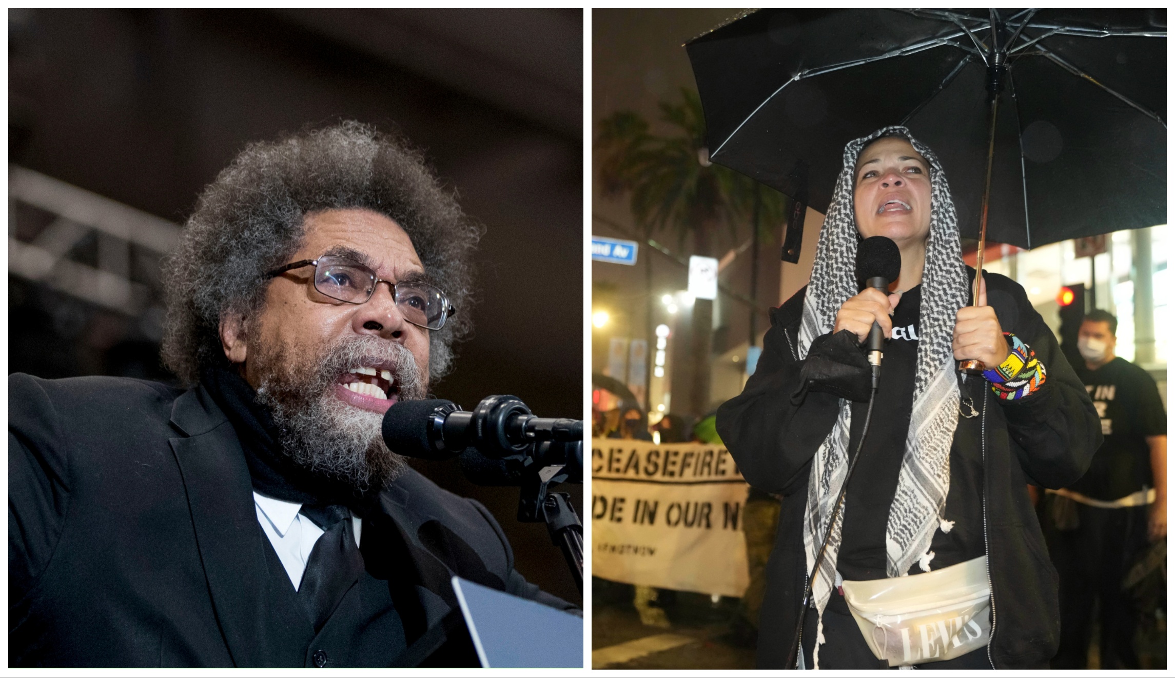 Presidential candidate Cornel West announces BLM leader as his running mate