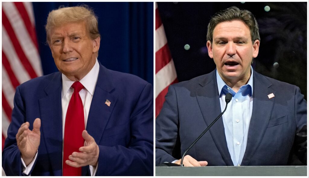 Trump and DeSantis put feud aside to appeal to donors: “Glad to have you back!