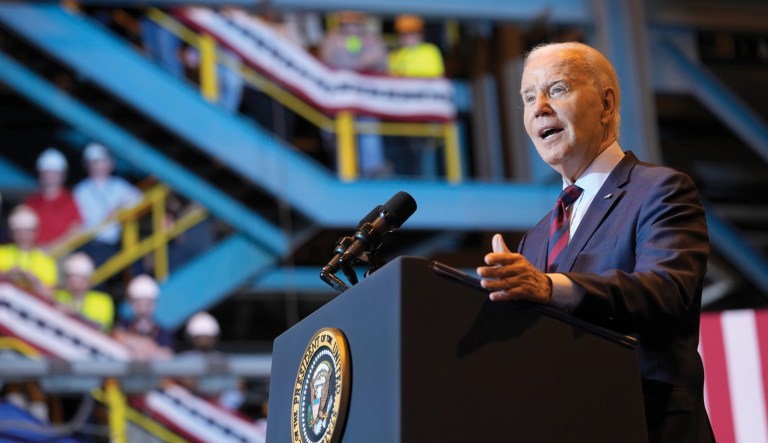 Biden shies away from touting increased energy production
