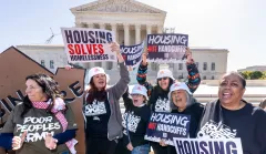 Justices seem to take city’s side in homeless encampment regulation
