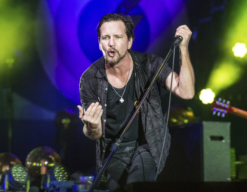 Eddie Vedder Criticizes Harrison Butker Over Remarks on Women