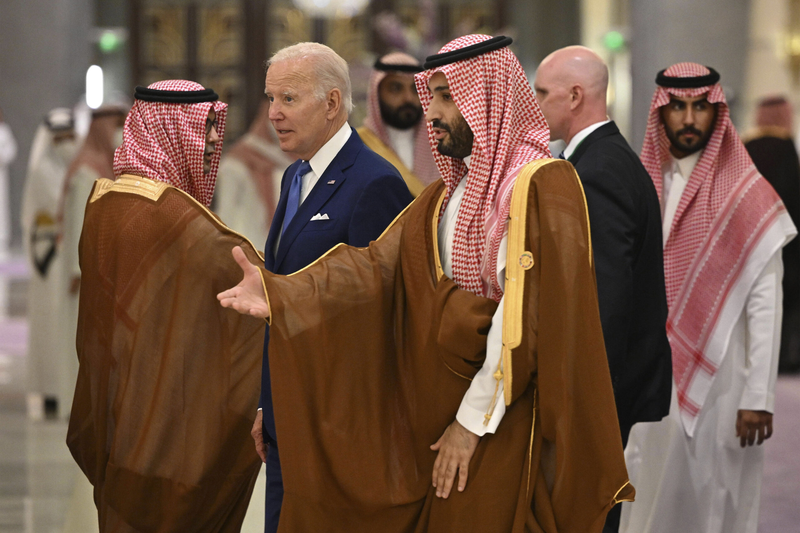 Obviously, Saudi Arabia’s enlightened despotism is not as depraved as Hamas’s genocidal totalitarianism